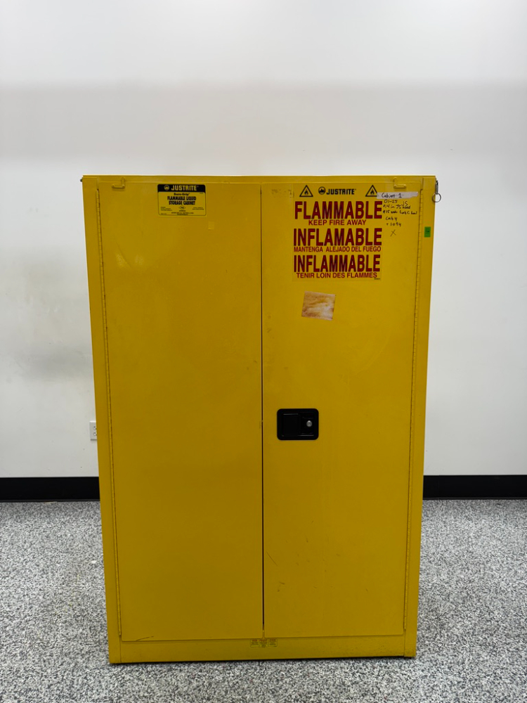 Image of JustRite Sure-Grip EX 45 Gallon Flammable Liquid Storage Cabinet
